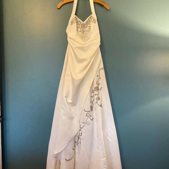 Embroidered Gown - Picture 1 of 8